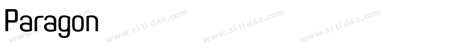 Paragon字体转换