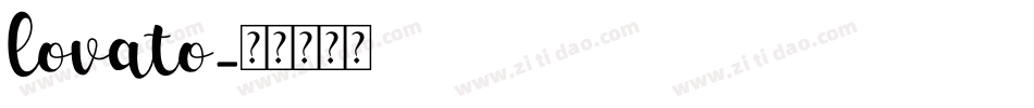 lovato字体转换