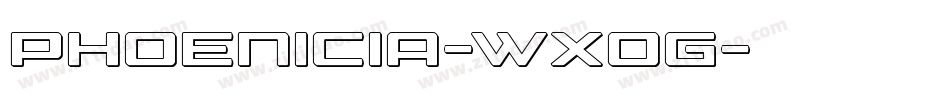 Phoenicia-WxoG字体转换