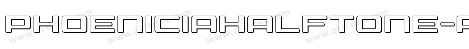 PhoeniciaHalftone-AMJM字体转换