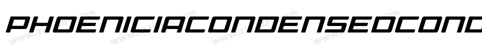 PhoeniciaCondensedCondensed-O0qe字体转换