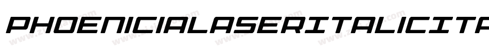 PhoeniciaLaserItalicItalic-JLWj字体转换 PhoeniciaLaserItalicItalic-JLWj字体转换