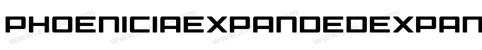 PhoeniciaExpandedExpanded-3p93字体转换