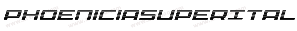 PhoeniciaSuperItalicItalic-5Al8字体转换 PhoeniciaSuperItalicItalic-5Al8字体转换