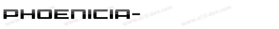 Phoenicia字体转换