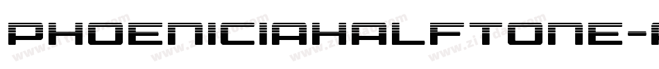 PhoeniciaHalftone-AMJM字体转换