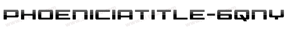 PhoeniciaTitle-6qnY字体转换