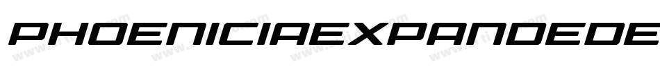 PhoeniciaExpandedExpanded-3p93字体转换
