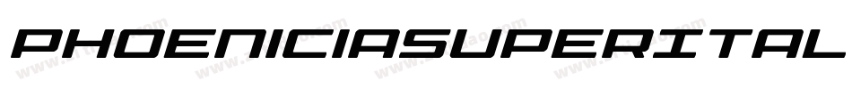 PhoeniciaSuperItalicItalic-5Al8字体转换 PhoeniciaSuperItalicItalic-5Al8字体转换