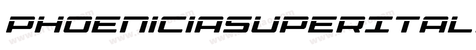 PhoeniciaSuperItalicItalic-5Al8字体转换 PhoeniciaSuperItalicItalic-5Al8字体转换