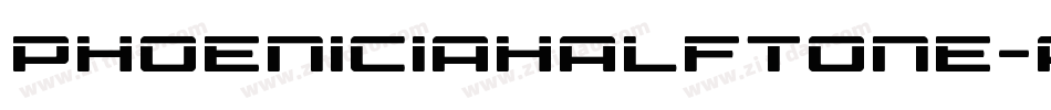 PhoeniciaHalftone-AMJM字体转换