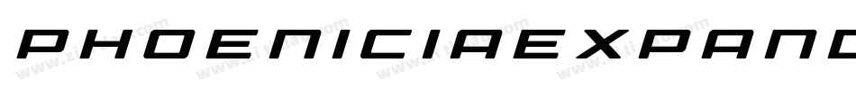 PhoeniciaExpandedItalicExpandedItalic-xE8r字体转换 PhoeniciaExpandedItalicExpandedItalic-xE8r字体转换