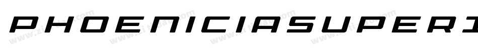 PhoeniciaSuperItalicItalic-5Al8字体转换 PhoeniciaSuperItalicItalic-5Al8字体转换