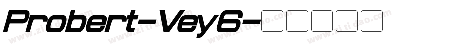 Probert-Vey6字体转换