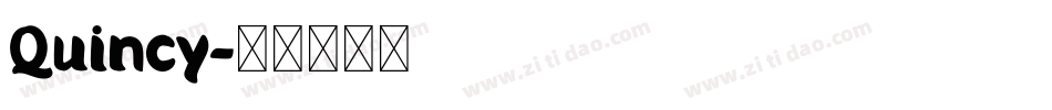 Quincy字体转换
