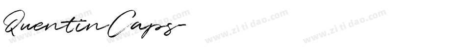 QuentinCaps字体转换