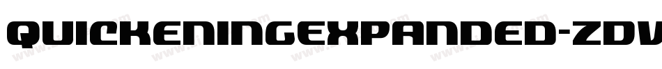 QuickeningExpanded-ZDVl字体转换