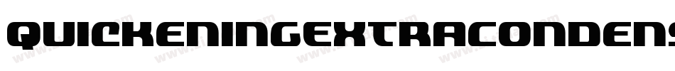 QuickeningExtraCondensed-xe3V字体转换
