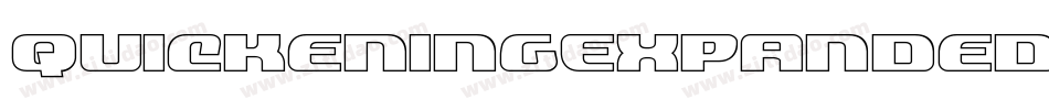 QuickeningExpanded-ZDVl字体转换