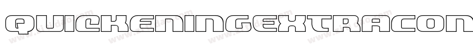 QuickeningExtraCondensed-xe3V字体转换