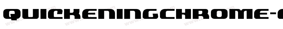 QuickeningChrome-eBZO字体转换