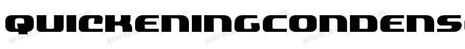 QuickeningCondensed-alxJ字体转换