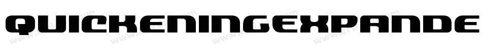 QuickeningExpanded-ZDVl字体转换