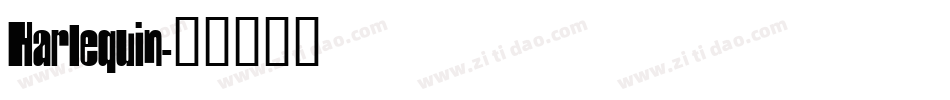 Harlequin字体转换