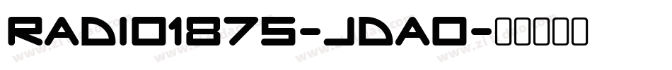 Radio1875-jDAO字体转换