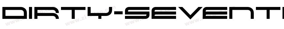 Dirty-SevenTwo字体转换