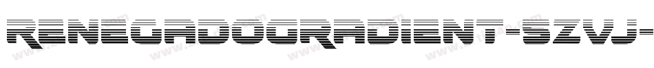 RenegadoGradient-5ZVj字体转换
