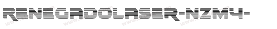 RenegadoLaser-nzm4字体转换