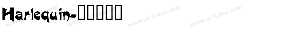 Harlequin字体转换