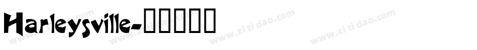 Harleysville字体转换