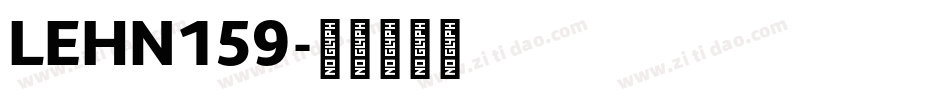 LEHN159字体转换