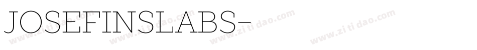 JosefinSlabs转换器字体转换