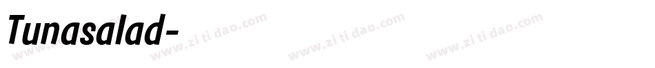 Tunasalad字体转换