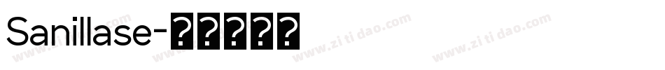 Sanillase字体转换