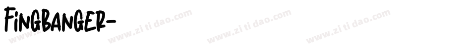Fingbanger字体转换