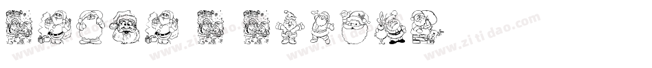 Santa-s-Sleigh字体转换
