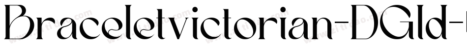Braceletvictorian-DGld字体转换