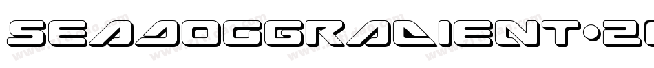 SeaDogGradient-ZApq字体转换