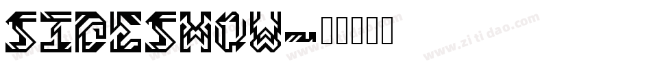 SIDESHOW字体转换