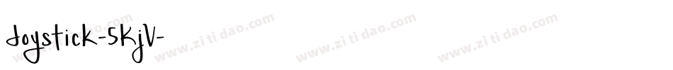Joystick-5KjV字体转换