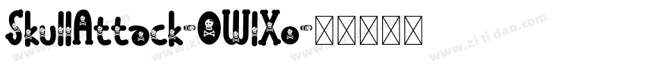 SkullAttack-0WlXo字体转换