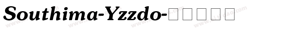 Southima-Yzzdo字体转换