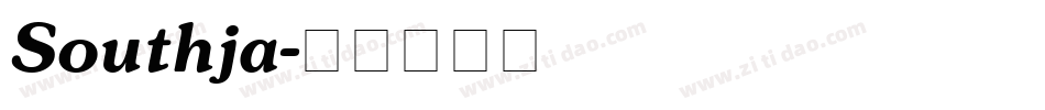 Southja字体转换
