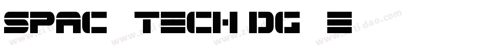 Spac3Tech-Dg7E字体转换
