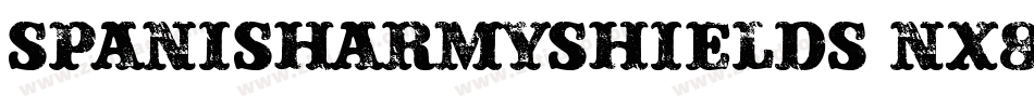 SpanishArmyShields-nX8P字体转换