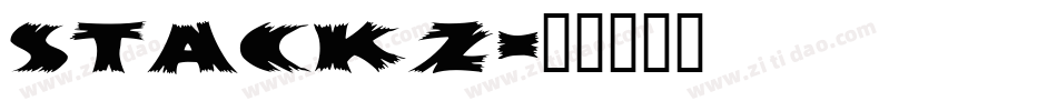 Stackz字体转换